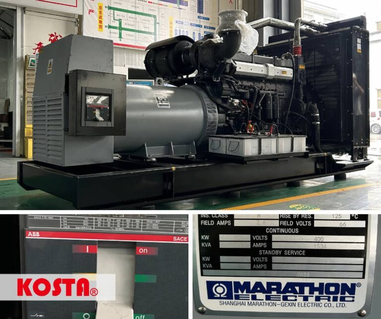 800kw SDEC diesel genset